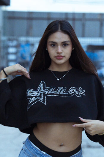 Crop Top Performance Pedreria